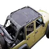 Carpa En Malla Color Negro para Jeep Wrangler 4 puertas Modelos 10-15