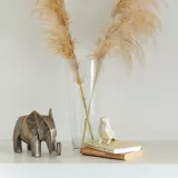 Escultura Elefante 20,2 cm Cobre Arabia