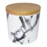 Canister marmolizado cerámica 16 oz