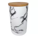 Canister marmolizado cerámica  31 oz