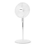 Ventilador Pedestal de 40 Cms Color Blanco con Control Manual