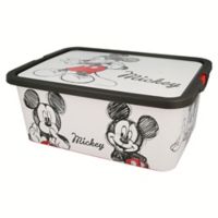 Caja Infantil Tapa Click Mickey 13 Litros