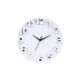 Reloj 3D Go 50x50 cm Blanco