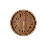Reloj Wooden 29x29 cm Oscuro
