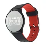 Reloj Inteligente con Pulsera L5 Waterproof Ritmo Cardíaco Color Rojo