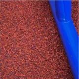 Piso Sbr Caucho Pigmentado Rojo Terracta Bulto Para 10m2 X 1cm Espesor