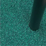 Piso Sbr Caucho Pigmentado Verde Bulto Para 10m2 X 3cm Espesor