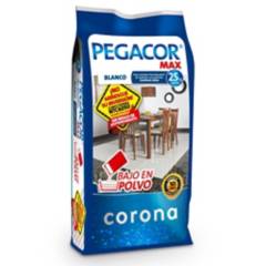 CORONA - Pegacor Corona Max Porcelanato Blanco 25 kg