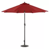 Paraguas Para Jardin Color Rojo