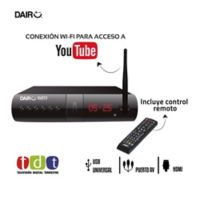 Decodificador Tdt Con Antena Y Acceso Wifi Youtube