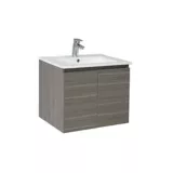 Mueble de baño 59x45x48 cm con lavamanos Blanco