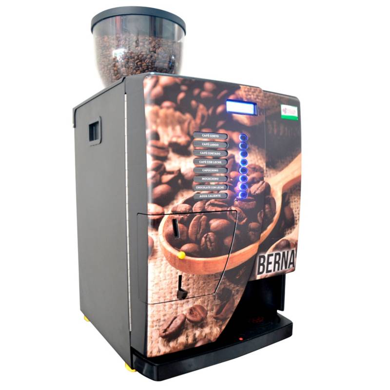 Máquina de Café Automática en Grano Berna 8 Bebidas Molino FULLER