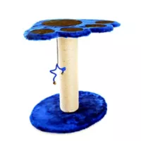 Torre Rascador Para Gato + Cama 50x40x62 cm Interpet Azul