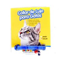 Collar Para Gato + Cascabel Interpet Azul