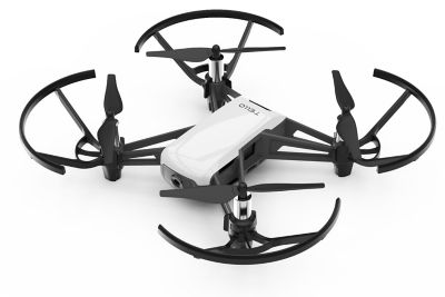 Mini Drone  DJI Ryze TELLO, HD (720p), 5 MP, 8 m/s, Distancia 100 metros,  Hasta 13 minutos, Blanco