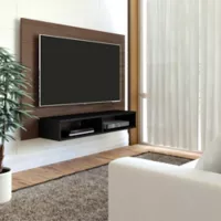 Panel para TV Flash Pantal 42 89.5x120x28cm Imbuia/Negro