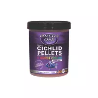 Alimento Para Peces Super Color Cichlid Pellets Omega One 119g