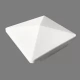Tapa Poste en PVC Blanco 10.1 Cm x 10.1 Cm