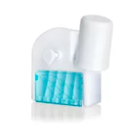 Dispensador De Crema Dental Soporta 5 Cepillos Blanco De 15x13 Cm