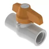 Válvula de Bola de 1 pulg PVC para Roscar ECO