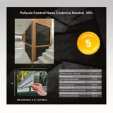 Película Control Nano Cerámica Neutral 2x1,52m HGCSN30-2m