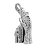 Escultura Elefante 30.8 Blanco Sabana
