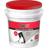 Estuco Plástico Topex Cuñete 30Kg 4.5  Galón
