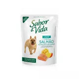 Alimento Húmedo Para Perro Pouche Salmón Light Sabor Y Vida 100g