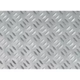 Chapa Decorativa Aluminio Grano Riso 100x50cm