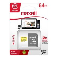 Maxell Memoria Micro SD 64 GB Clase 10