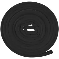 Burlete Perfil Acanalado EPDM Negro 14.3X7mm 3.0mt