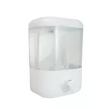 Dispensador De Jabón Líquido Plástico Blanco 500 Ml De 17x11 Cm