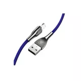 Cable Genérico de Carga Rápida para iPhone X, IPhone 8 / 7 / 6 / 5 y IPad Azul