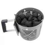 Encendedor de Carbón para Asador Acero Inoxidable 20 cm