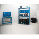Kit Estantería Simonracing Box Megaplus 3/400 Azul/Galvanizado