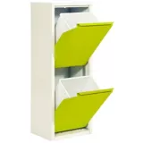 Armario 2 Cubos Blanco/Verde