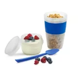 Porta Yogurt  Fruta y Cereal 400 ml Tapa 160ml