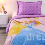 Comforter Semidoble 150 Hilos Princesas Dreamers
