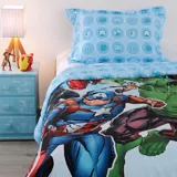 Comforter Semidoble150 Hilos Avenger Attack