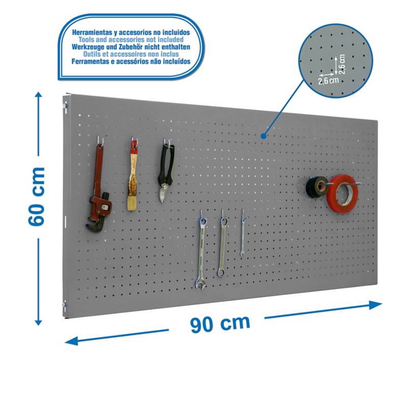 Panel herramientas SIMONWORK PANELCLICK 60x90 cm