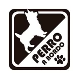 Sticker para Carro - Perro Abordo