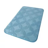 Tapete Baño Relieve 50x80 cm Azul