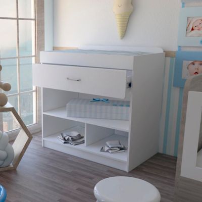 Mueble cambiador para bebés