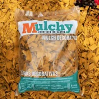 Mulch Organico Astilla Para Suelo - Amarillo 1Kg