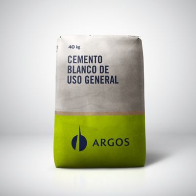 Napier Abiertamente apuntalar Cemento Argos Blanco 40kg - Homecenter.com.co