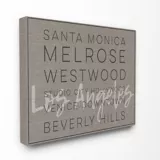 Cuadro en Lienzo Santa Mónica Beverly Hills 41x51