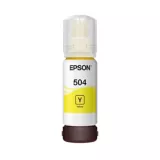 Botella de Tinta Epson 504 Amarillo T504420-AL (L4150-L4160-L6161-L6171-L6191 70ml)