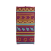 Alfombra Playa Textil Rosado 90x180 cm