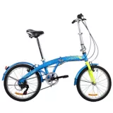 Bicicleta Plegable Rin 20 Pulgadas Express Azul