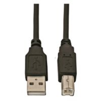 Cable 2.0 Impresora USB A/B 3Mts (10Ft) Bolsa Negro